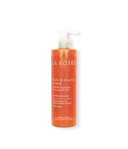 La Rosee Cleansing shower oil Organic sunflower seed oil