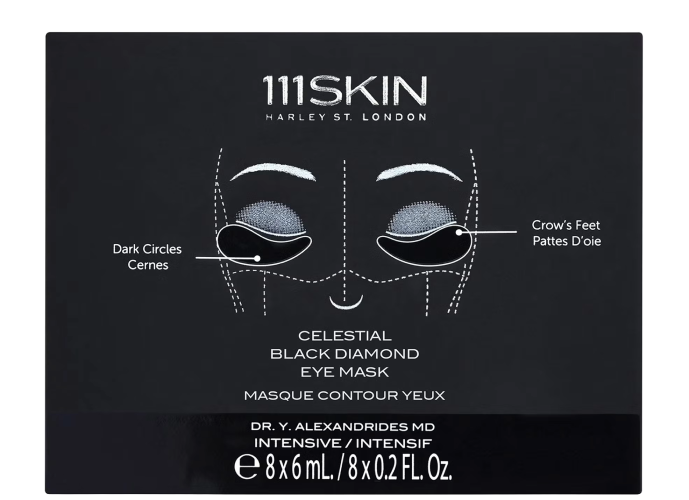Celestial Black Diamond Eye Mask BOX