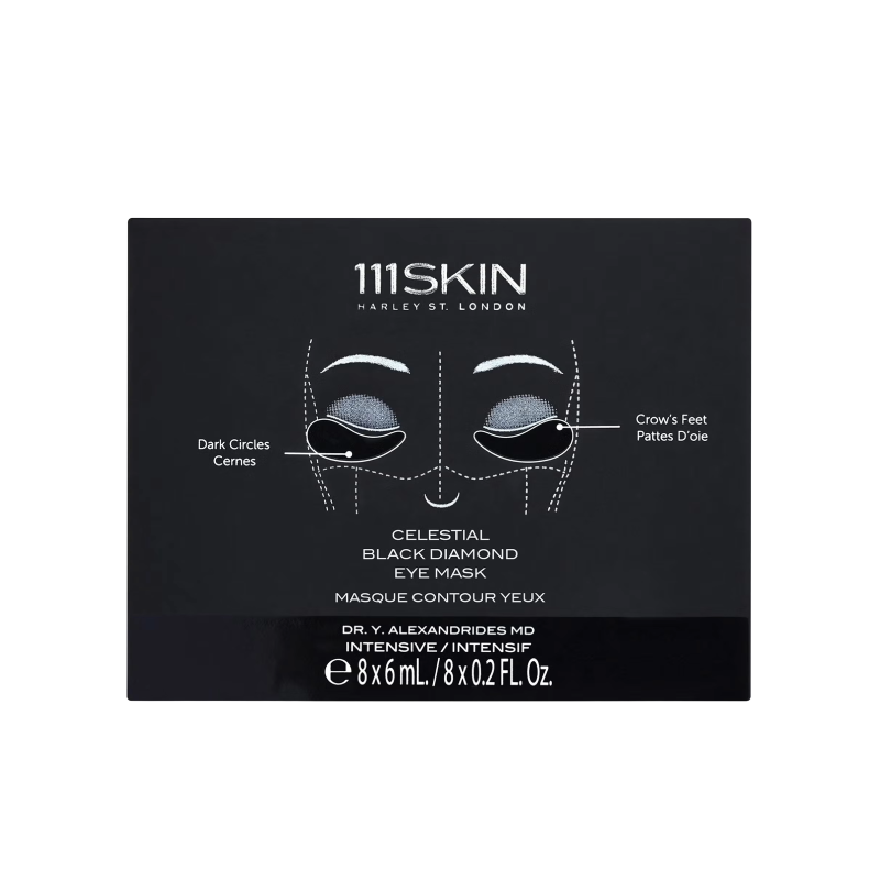 Celestial Black Diamond Eye Mask BOX